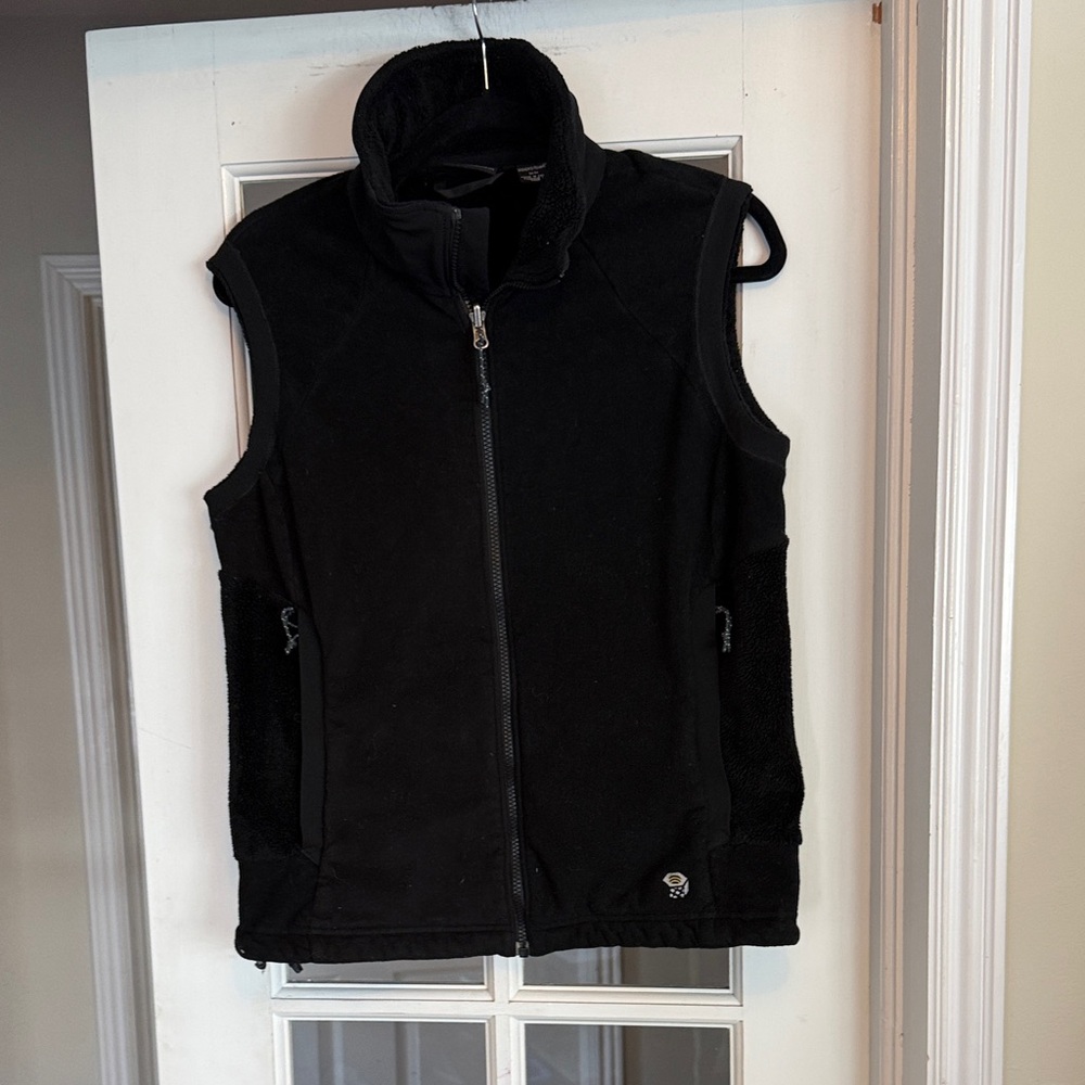 Mountain Hardwear Black Fleece Vest women’s M